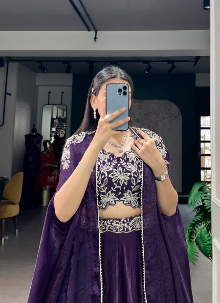 Aafreen By Nnk1455 Fendi Silk Indo Western Bulk Orders In India